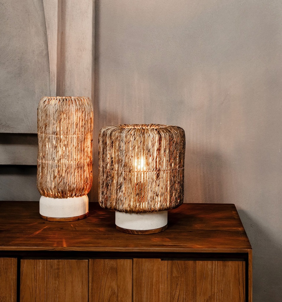 Bright Palma Abaca Table Lamp