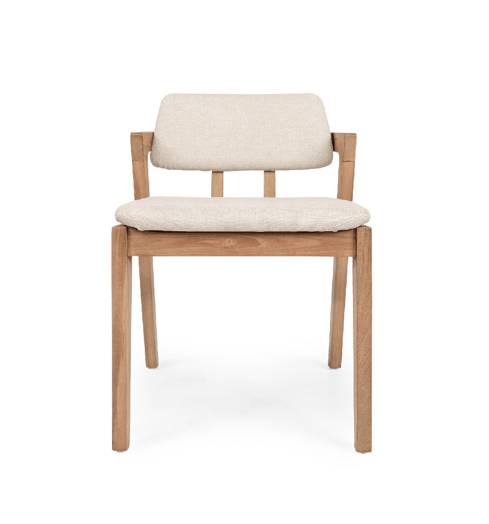 Noa Chair with Cushion Custard