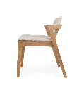 Noa Chair with Cushion Custard