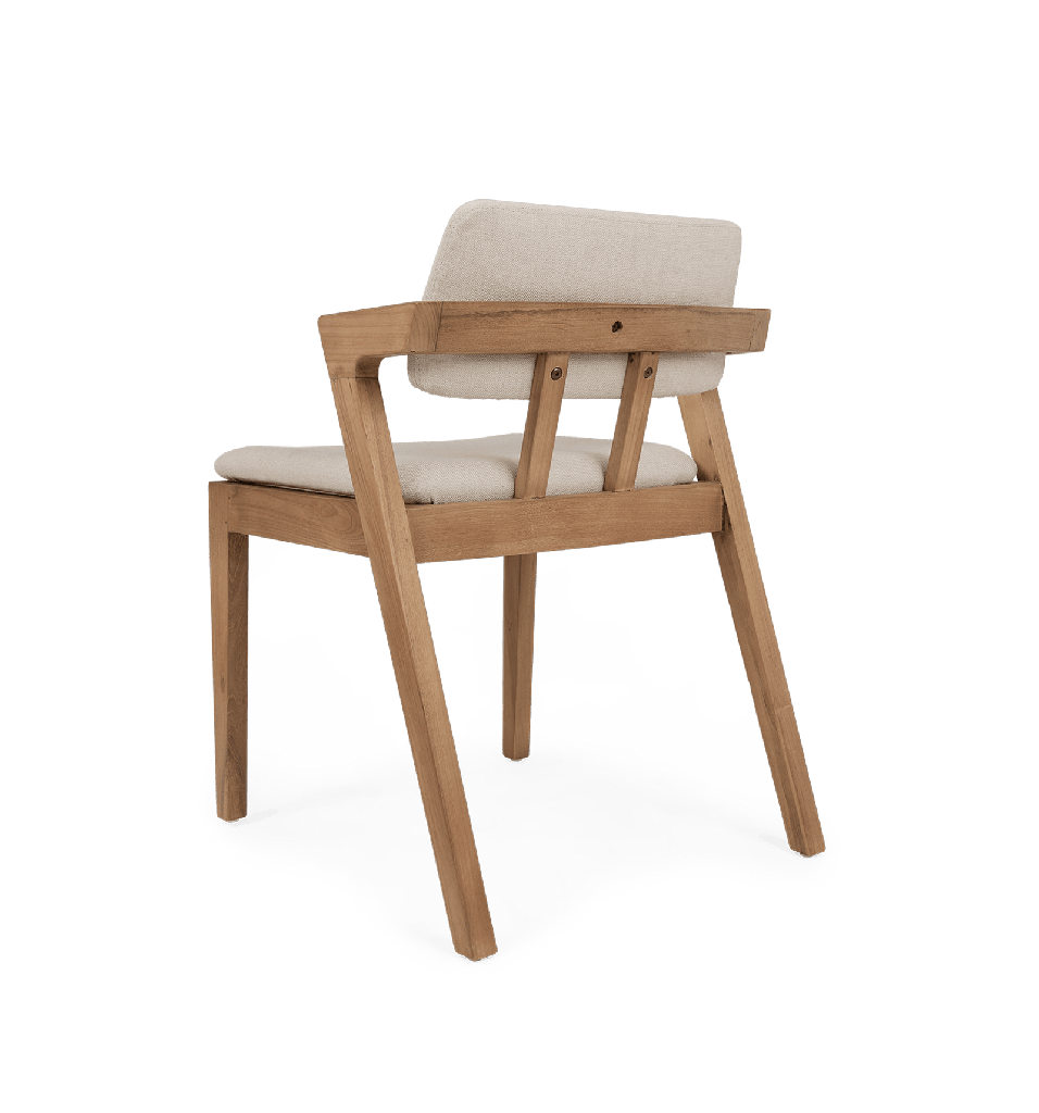 Noa Chair with Cushion Custard