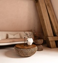 Wave Round Coffee Table Kulit