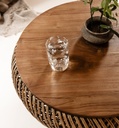 Wave Round Coffee Table Kulit