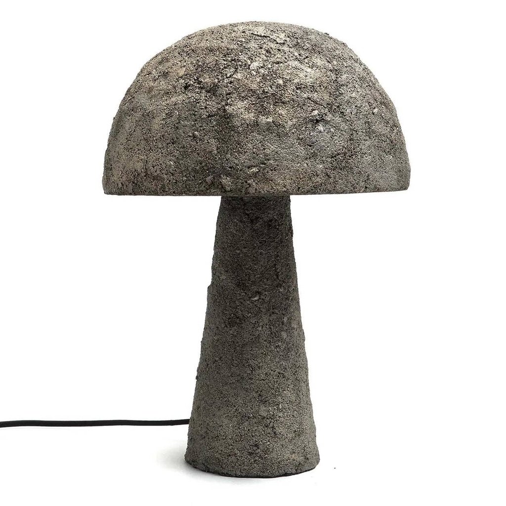 [INEM033Con] Concrete Mushroom table light - BB
