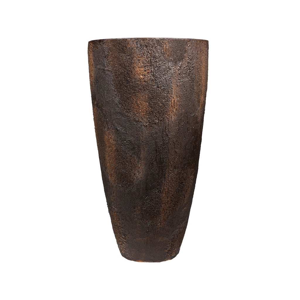 [R1258-S1-19] Hugo XXL - Imperial Brown - Pottery Pots