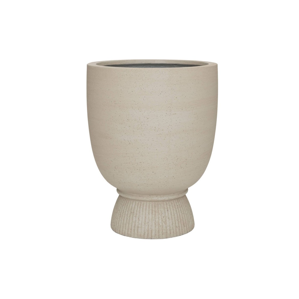 Jola High L - Beige Washed - Pottery Pots