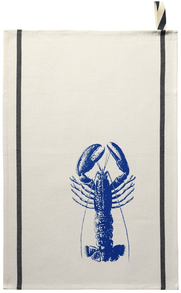 Blue Lobster Tea Towel Mechanic
