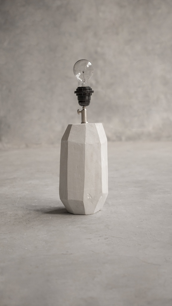 Fossil Table Lamp - Earth