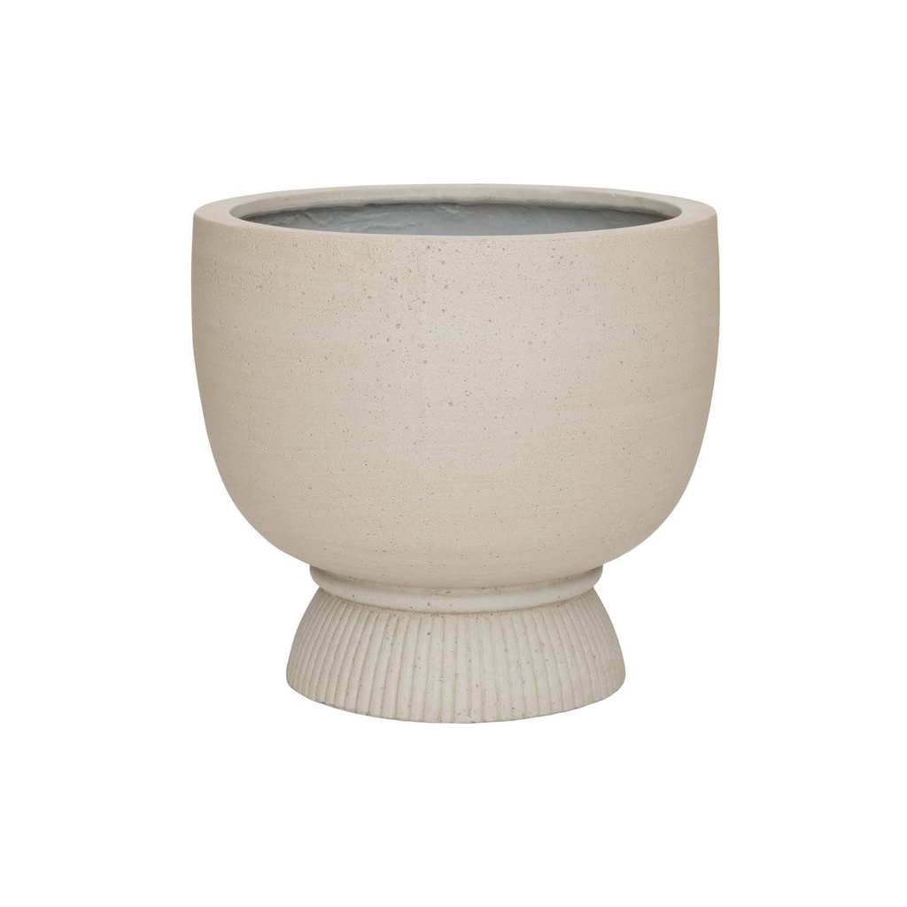 Jola L - Beige Washed - Pottery Pots