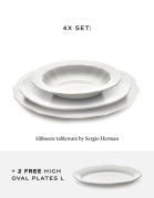 Set White Silhouette Sergio Herman - Serax