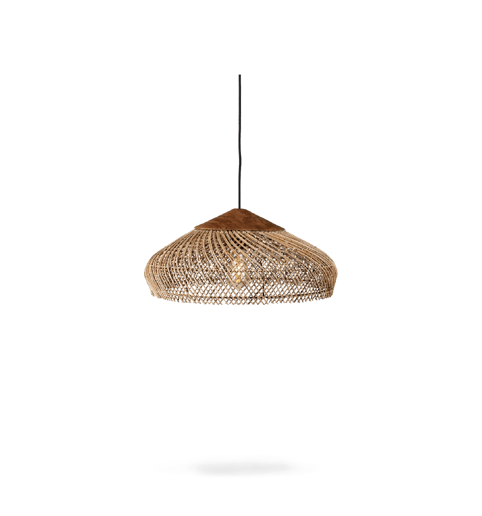 [LBN2015SN] Bright Banjo Lamp - dBodhi (40x40x19 cm, Kulit)