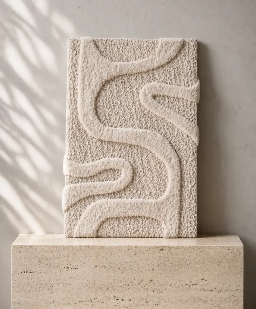 [WA-CMI-S] Cedar Mist Ivory - Wool Art -House Of Thallo