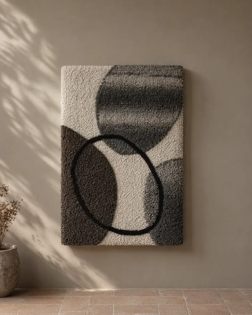 Peble Wool Art - House Of Thallo