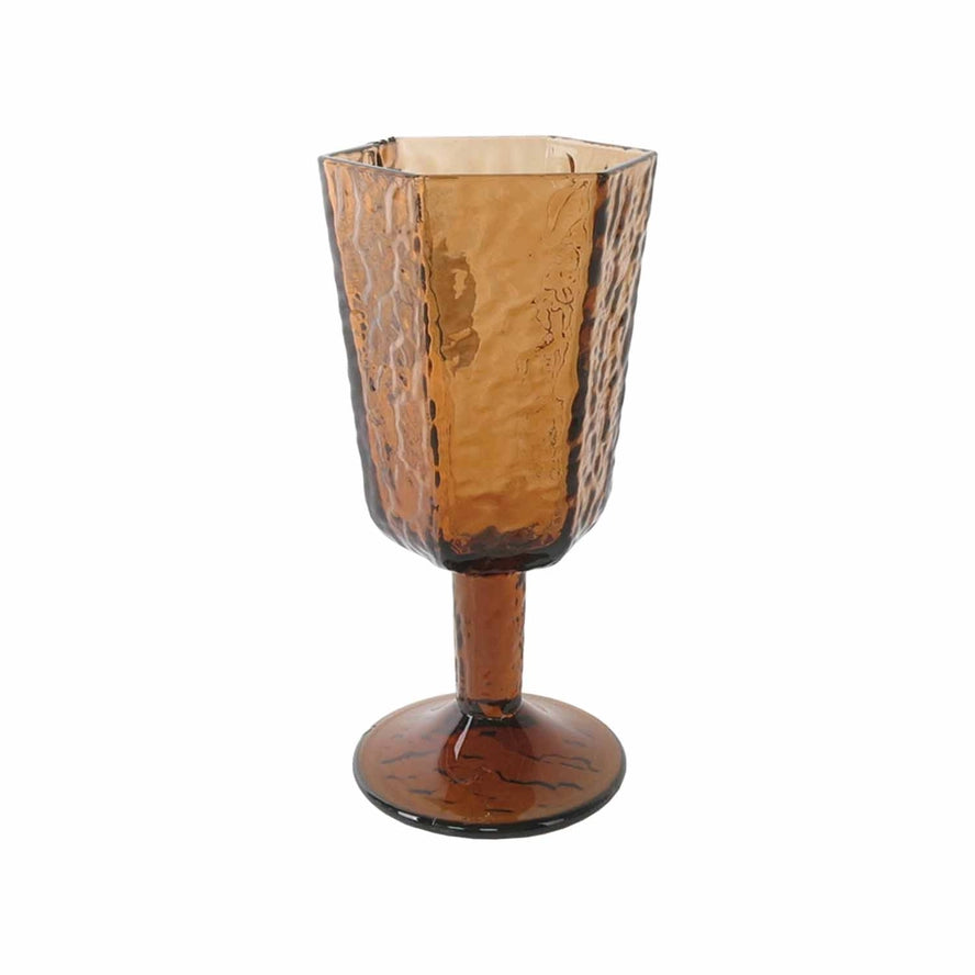 Rocky stemmed glass - Opjet