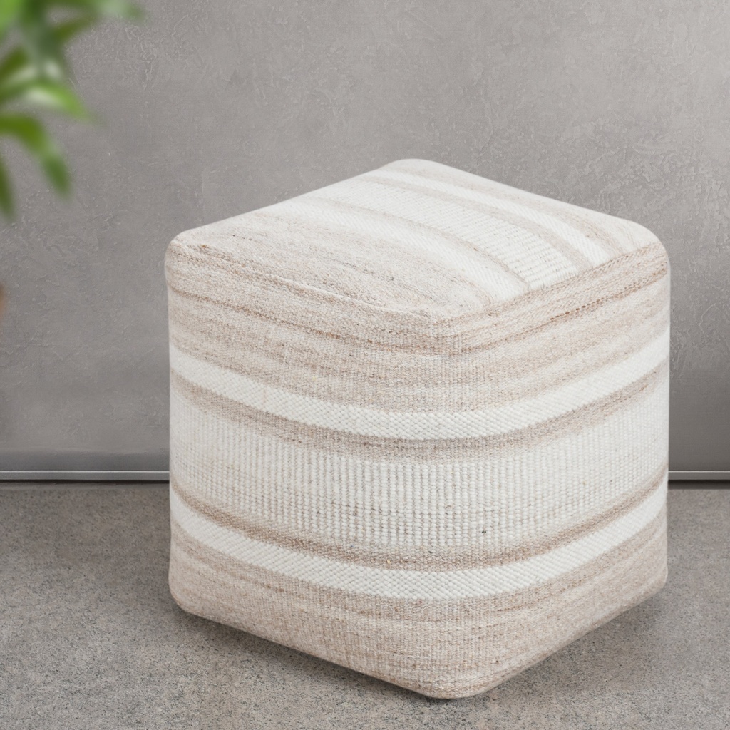 Silt Block Pouf - House Of Thallo
