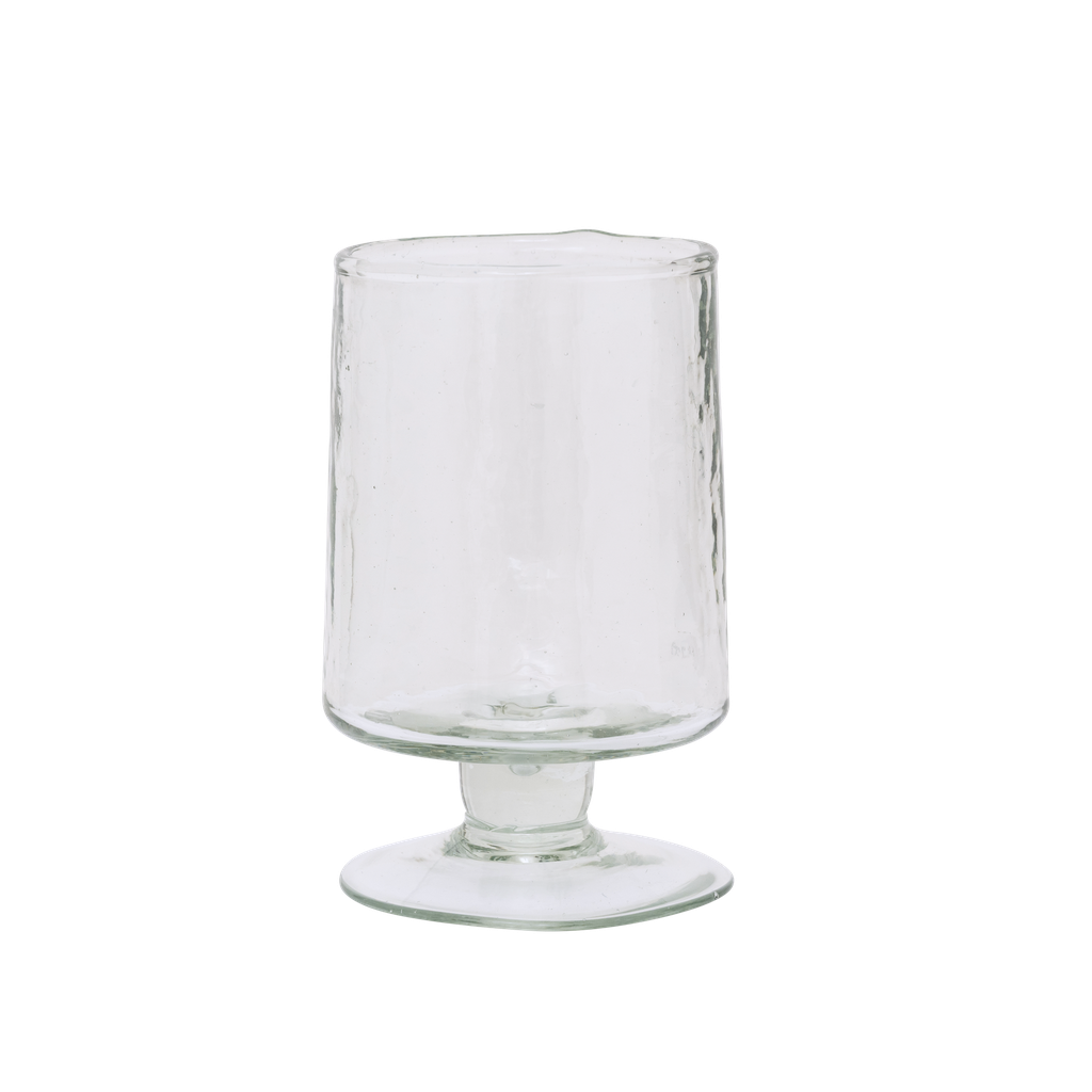 [106696] Urban Nature Culture wine glass hammered transparent - Urban Nature Culture