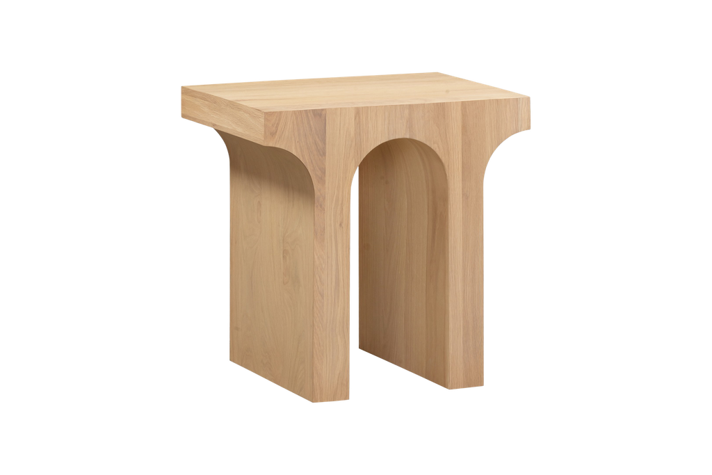 [ST-006-NA] COLLECTION NO.6 Side Table (Natural Oak Wood)