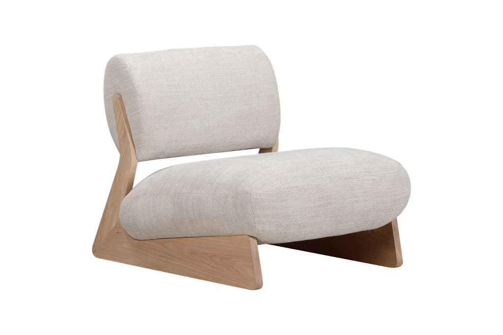 [EC-LV-NAOL] LAS NIEVES Natural - Easy Chair (Olive)