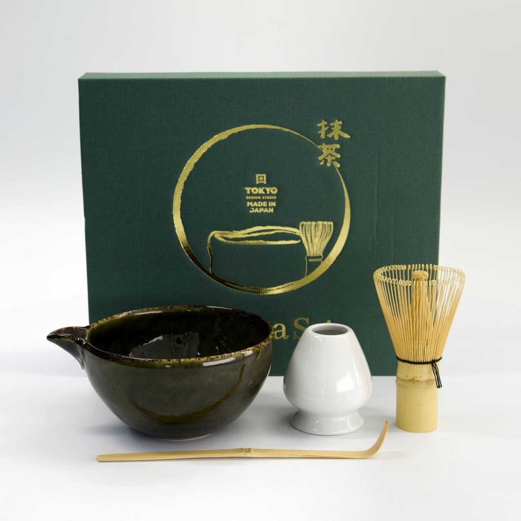 Matcha Giftset Amano Oribe - Tokyo Design Studio