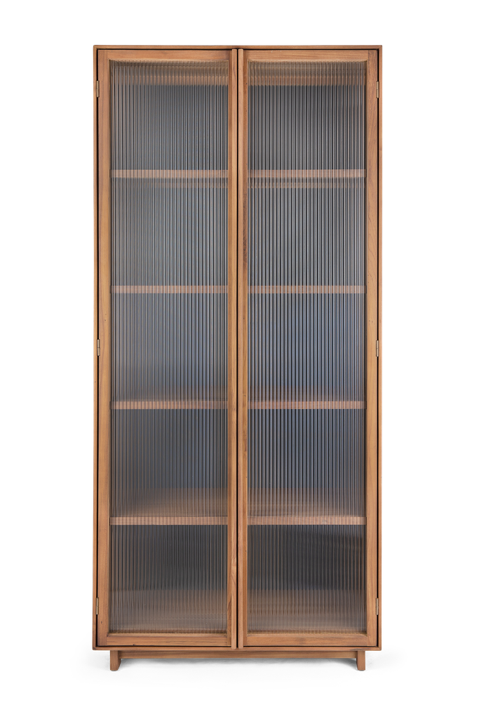 [MN610010] Motion Display Cabinet 2 Textured Glass Doors