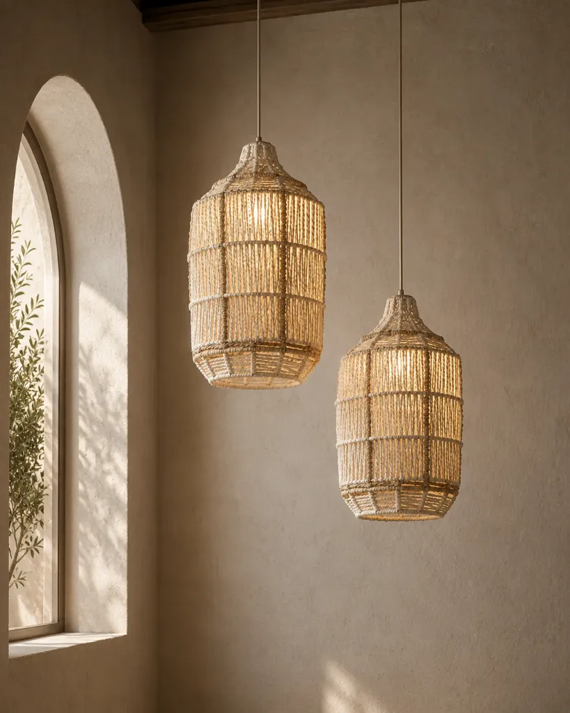 [HL-MS-30] Mist Shell Hanging Lamp - House Of Thallo